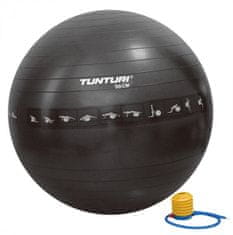 Tunturi Gymnastický míč TUNTURI zesílený 90 cm černý