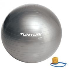 Tunturi Gymnastický míč TUNTURI 55 cm stříbrný