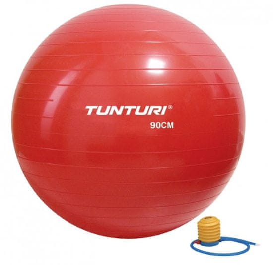 Tunturi Gymnastický míč TUNTURI 90 cm červený