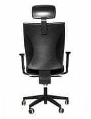 Alba Kancelářská židle Lara VIP černá s podhlavníkem