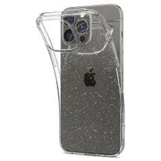 Spigen Liquid Crystal silikonový kryt na iPhone 13 Pro Max, glitter průsvitný