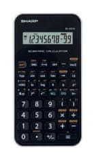 Kalkulačka Sharp EL 501 - černo-fialová