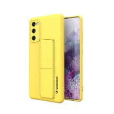 WOZINSKY Wozinsky pouzdro Kickstand pro Samsung Galaxy S20 FE 5G - Žlutá KP10956