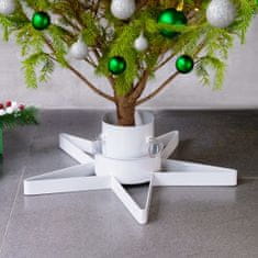 shumee Stojan na vánoční stromek bílý 47 x 47 x 13,5 cm