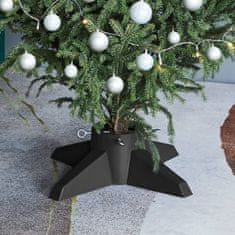 shumee Stojan na vánoční stromek šedý 55,5 x 55,5 x 15 cm