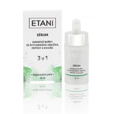 ETANI ETANI Intenzivní sérum 3v1 - Kmenové buňky, peptidy a kaviár, 30ml 