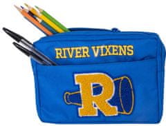 CurePink Školní penál na psací potřeby Riverdale: Vixens (20 x 15 x 5 cm)