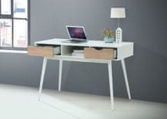 Danish Style Pracovní stůl Lenie, 120 cm, bílá