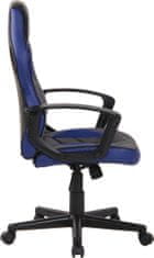 BHM Germany Kancelářská židle Glendale, černá / modrá
