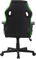 BHM Germany Kancelářská židle Glendale, černá / zelená