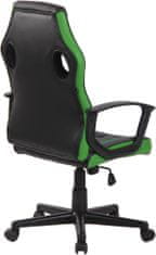 BHM Germany Kancelářská židle Glendale, černá / zelená