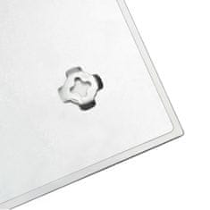 Greatstore Nástěnná magnetická tabule skleněná 60 x 20 cm