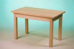 Kareš spol. s r.o. Dětský dřevěný stolek 700 x 400 x 420 mm Tmavý dub