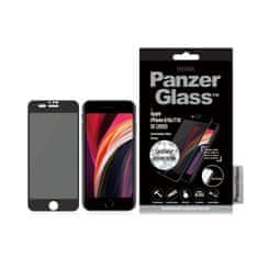 PanzerGlass Privacy pro Apple iPhone 6/6s/7/8/SE (2020/2022), s čirým Swarovski CamSlider (P2696), černá