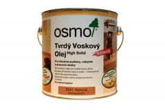 OSMO 3041 Tvrdý voskový olej Efekt Natural 2,5 l - 3041 Natual