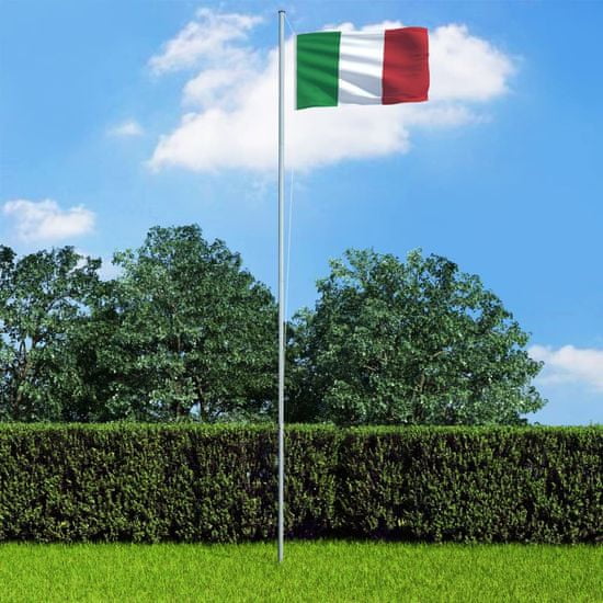 Greatstore Italská vlajka 90 x 150 cm