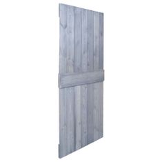 Greatstore Dveře 80 x 210 cm masivní borové dřevo šedé