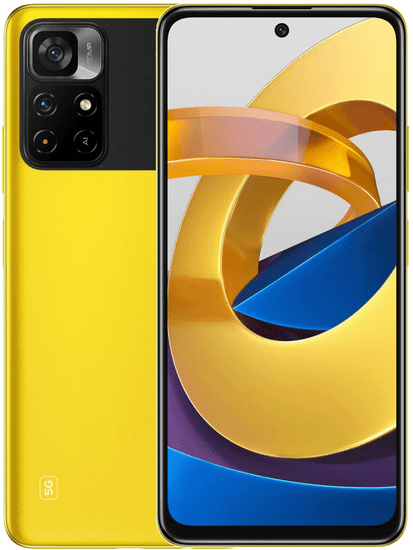 POCO M4 PRO 5G, 4GB/64GB, Yellow