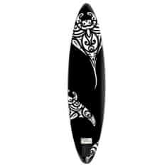 shumee Nafukovací SUP paddleboard 320 x 76 x 15 cm černý