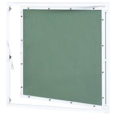 Greatstore Přístupový panel s hliníkovým rámem a sádrokartonem 500x500 mm