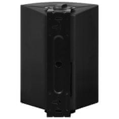 Greatstore Nástěnné stereo reproduktory 2 ks černé indoor outdoor 100 W