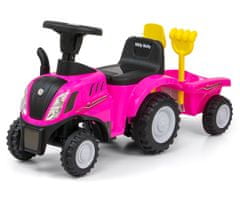 shumee Vozidlo New Holland T7 Tractor Pink
