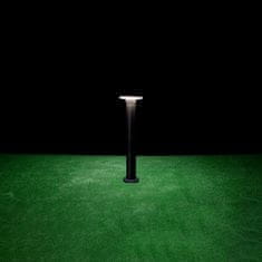 DPM Sloupové zahradní LED svítidlo DPM GRD005, IP54, 12W, 190lm, 4000K, 60cm, černá