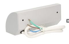 Orno Povrchová zásuvka ORNO OR-AE-1310, 1x 230V, 2x USB nabíjecí, barva stříbrná