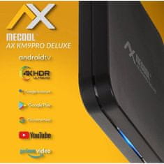Opticum AX MECOOL KM9PRO DELUXE IPTV 4K UHD 4-Core 2GB RAM, 16GB Flash, dual wi-fi, BT Android TV BOX