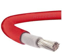 sapro Solární kabel FVE H1Z2Z2-K 4mm2, červený 50m, 1500V