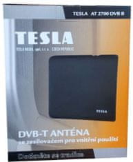 DVB-T/T2 anténa TESLA AT 2700 aktivní, vnitřní 18dB