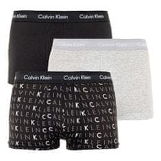 Calvin Klein 3 PACK - pánské boxerky U2664G-YKS (Velikost XL)