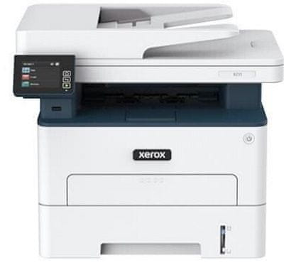 Tiskárna Xerox B235V_DNI černobílá laserová multifunkční vhodná především do kanceláře home office Wi-Fi výtěžnost stran 