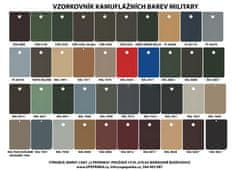Kamuflážní barvy Kamuflážní syntetická MILITARY barva - odstíny NATO, ZELENÁ NATO, 10KG