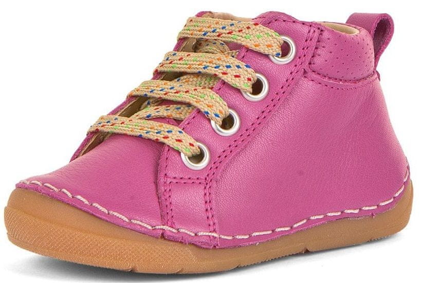 Froddo dívčí kožená kotníčková obuv G2130250-7 růžová 23