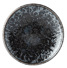 MIJ Mělký předkrmový talíř Black Pearl 17 cm