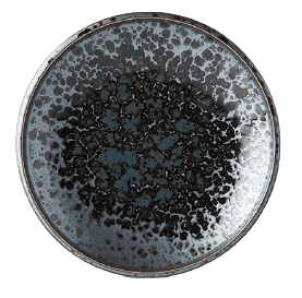MIJ Mělký předkrmový talíř Black Pearl 20 cm