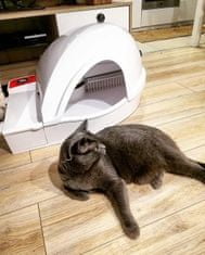 Smart Kitty Automatická, samočistící toaleta pro kočku Smart Kitty, bílá/černá, kryté