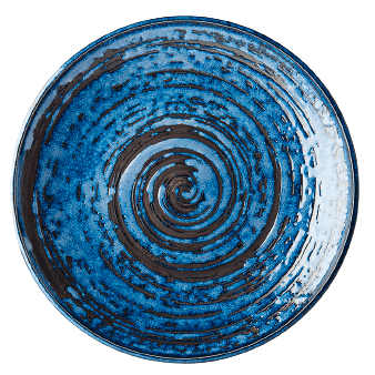 MIJ Mělký talíř Copper Swirl 25 cm