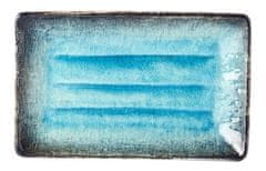 MIJ Talíř na sushi Sky Blue 21,5 x 13 cm