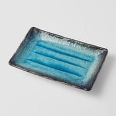 MIJ Talíř na sushi Sky Blue 21,5 x 13 cm