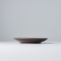 Předkrmový mělký talíř Tenmokku 20 cm