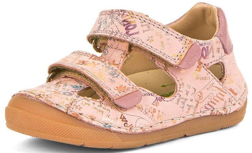 Froddo dívčí kožené sandály G2150147-9 růžová 21