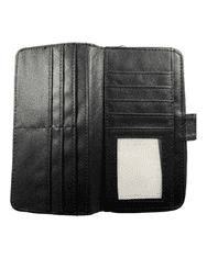 Dailyclothing Dámská peněženka s motivem - černá 9187