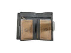 Dailyclothing Dámská kožená peněženka - šedá 5347