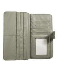 Dailyclothing Dámská peněženka s motivem - šedá 9188