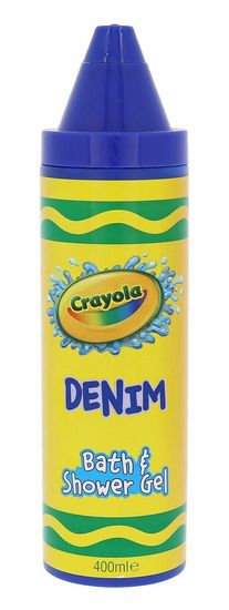 Crayola 400ml bath & shower gel, denim, sprchový gel