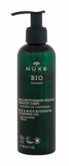 Nuxe 200ml bio organic botanical cleansing oil face & body,