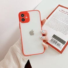 IZMAEL Silikónové flexibilní pouzdro Milky Case pro Apple iPhone 12 - Růžová KP11847