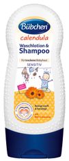 Bübchen Dětské čistící mléko a šampon 2v1 Calendula 230ml